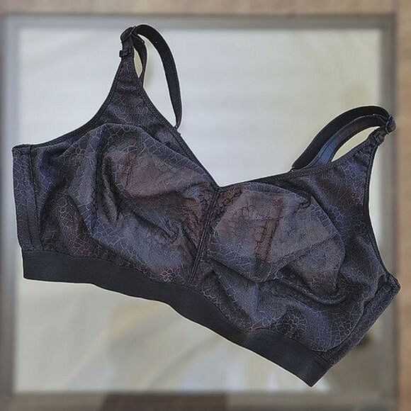 Chantelle Black C Magnifique Full Bust Wirefree Bra - Picture 3 of 15